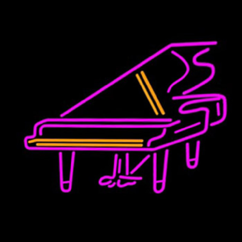 Piano Logo Neonskylt
