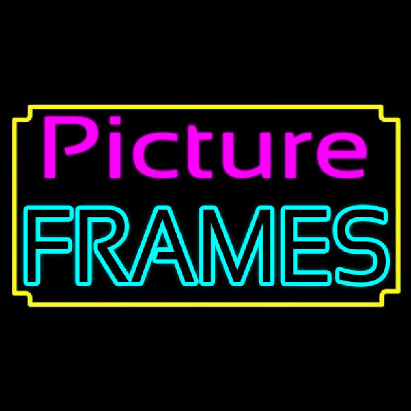 Picture Frames Neonskylt