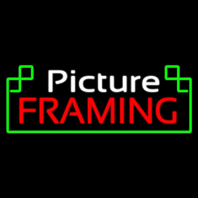 Picture Framing Neonskylt