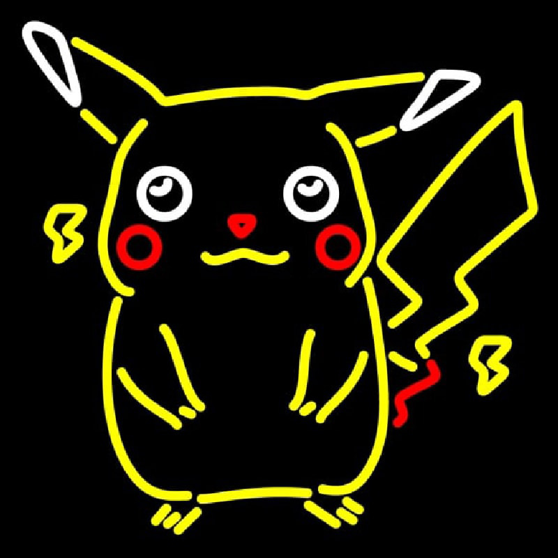 Pikachu Neonskylt