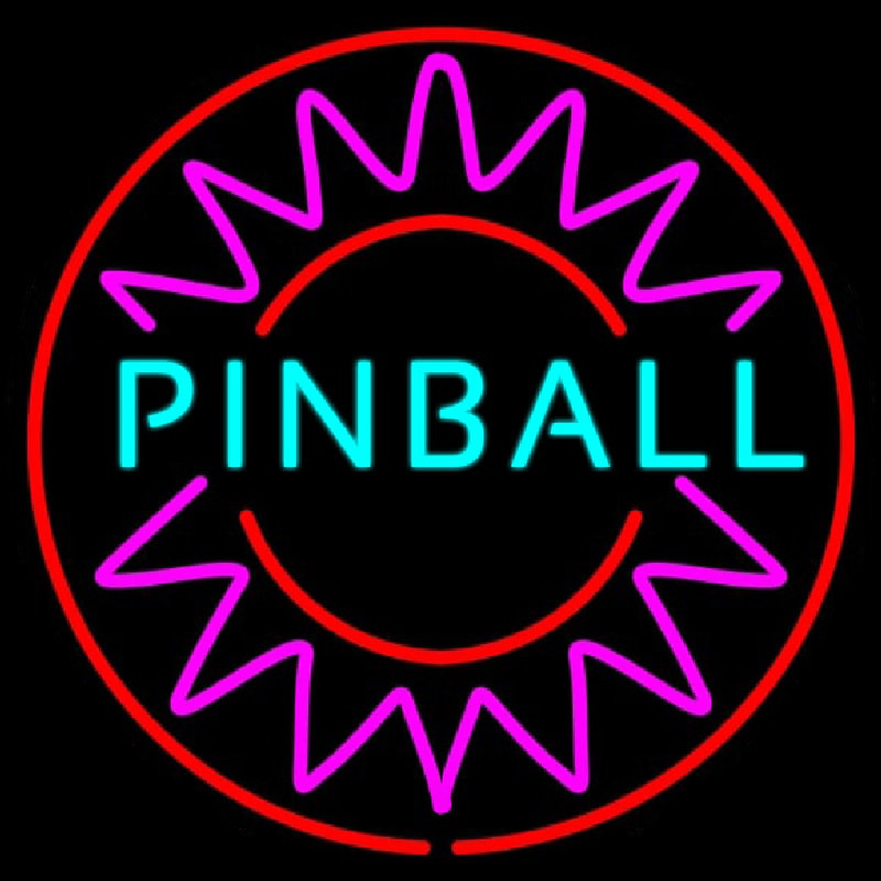 Pinball 1 Neonskylt