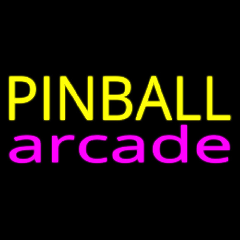 Pinball Arcade 2 Neonskylt