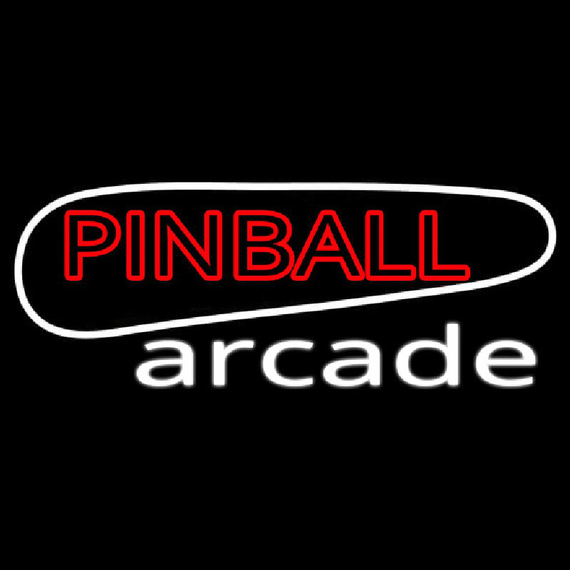 Pinball Arcade Neonskylt