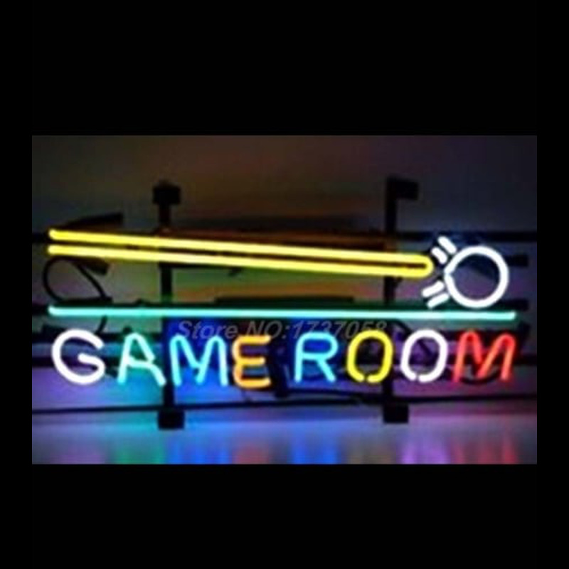 Pinball Gameroom Neonskylt