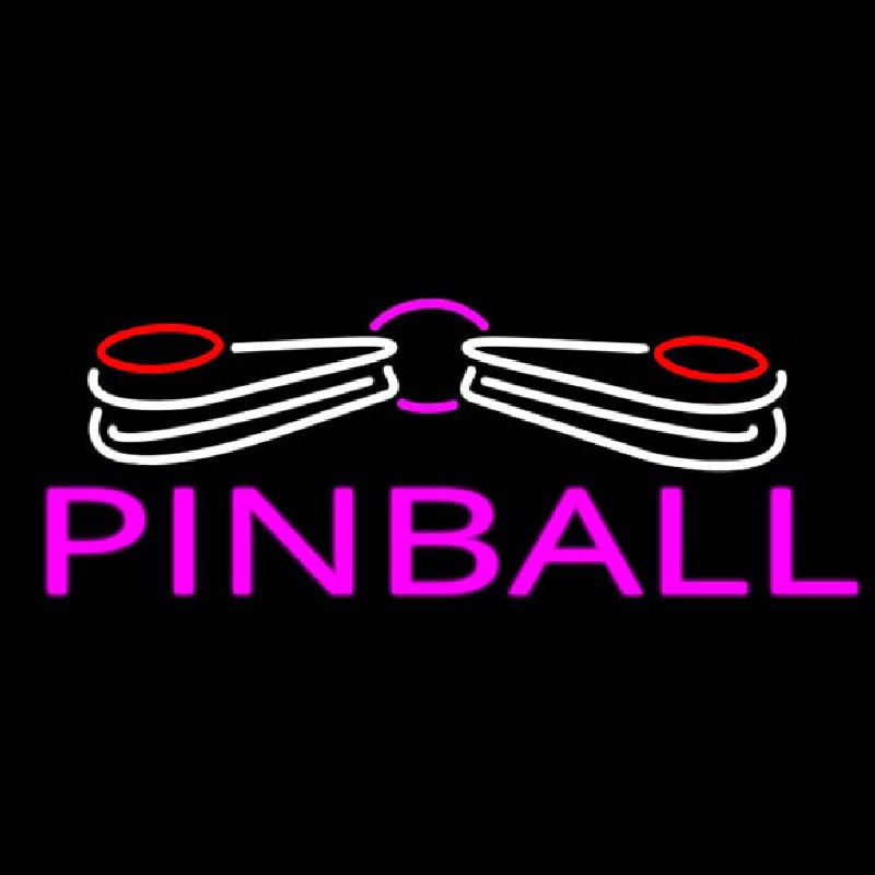 Pinball Logo 1 Neonskylt