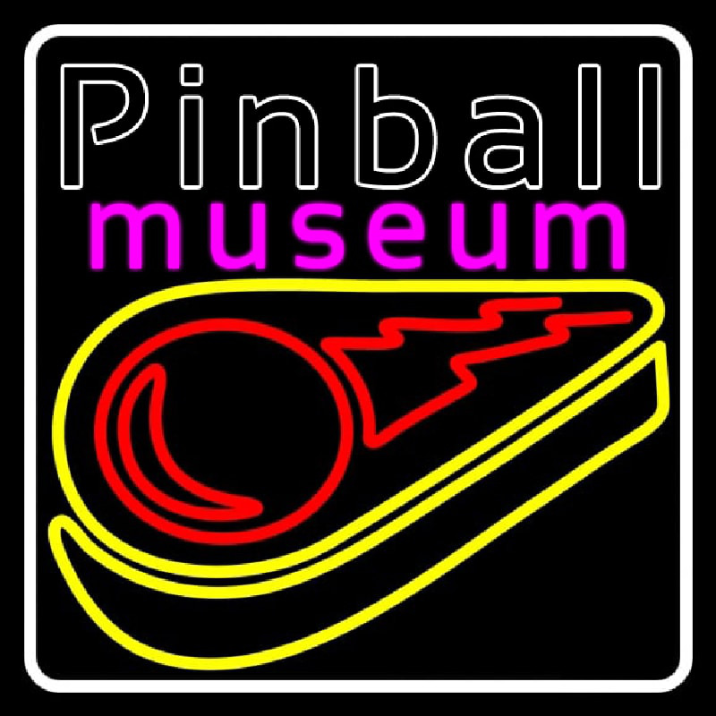 Pinball Museum 1 Neonskylt