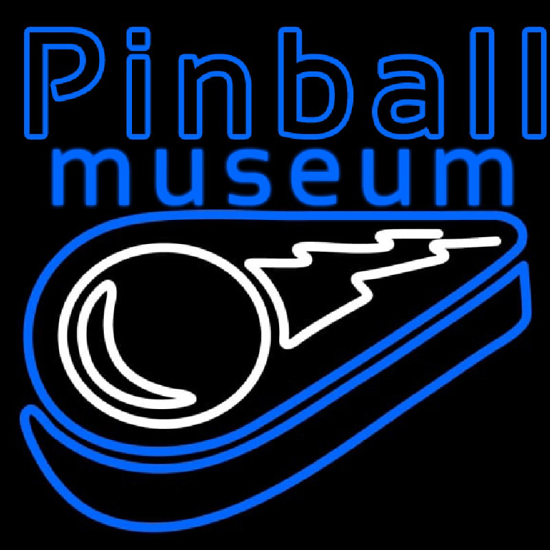 Pinball Museum Neonskylt