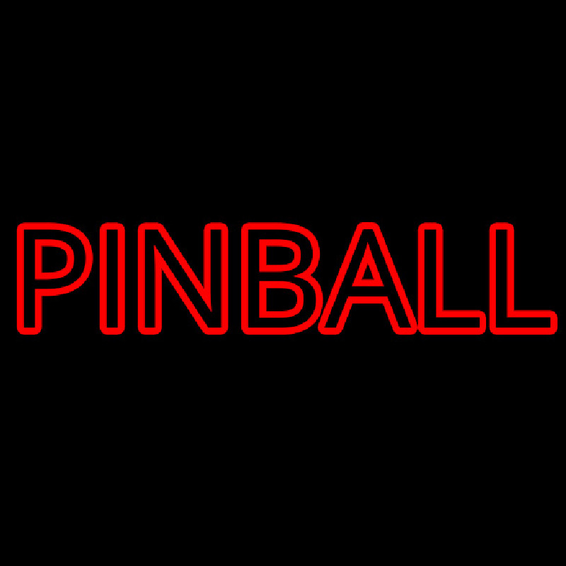 Pinball Neonskylt