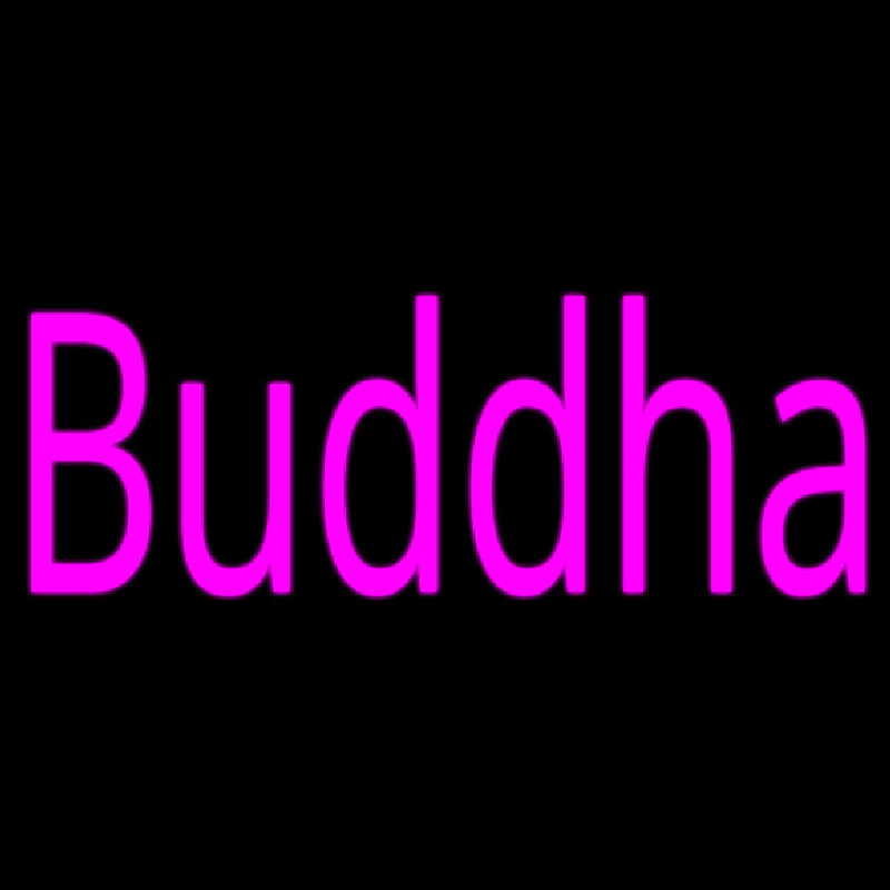 Pink Buddha Neonskylt