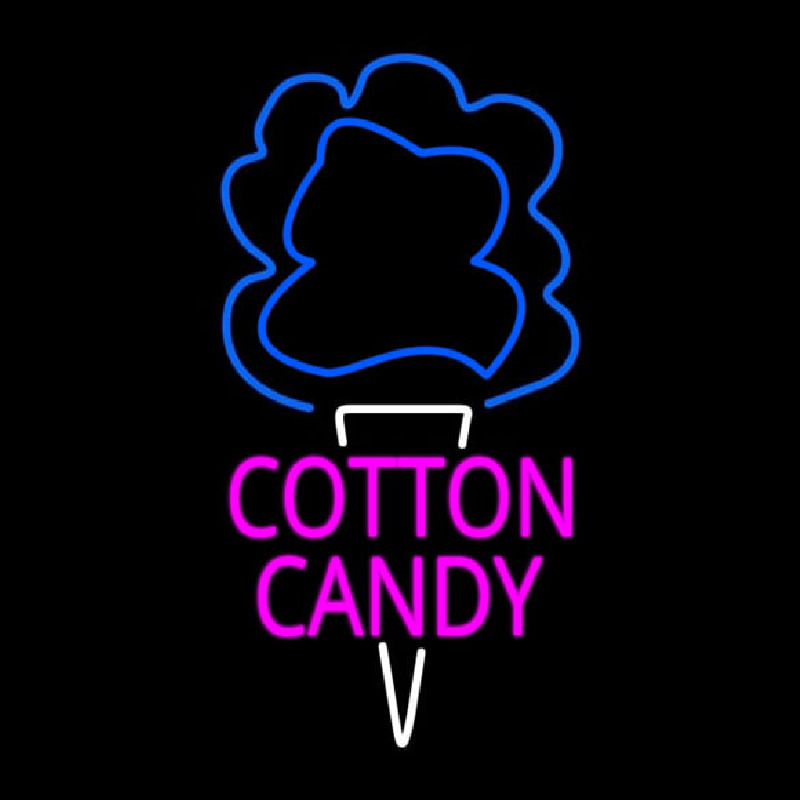 Pink Cotton Candy Neonskylt