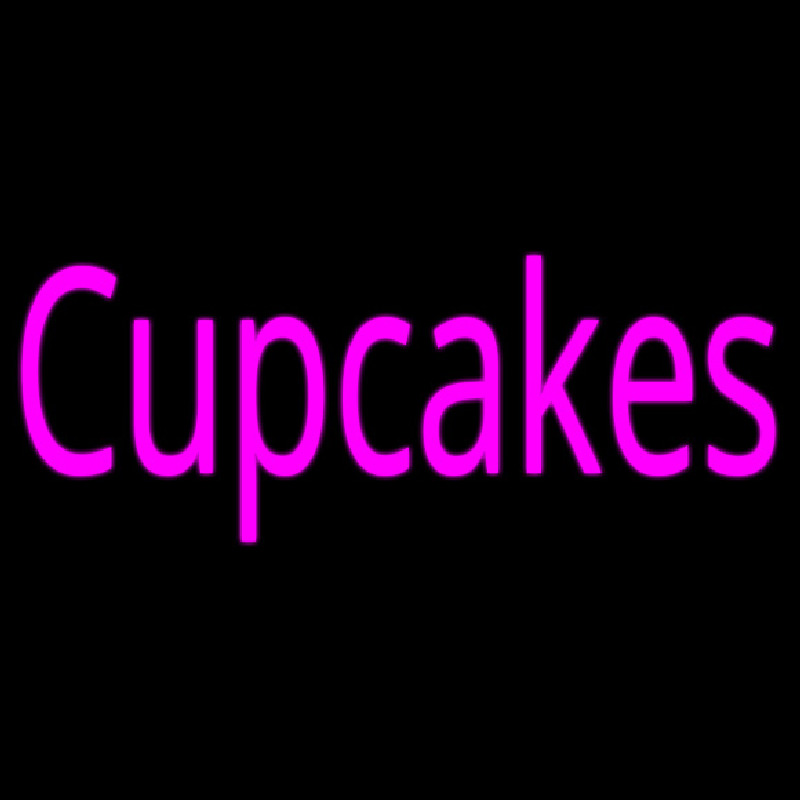 Pink Cupcakes Neonskylt