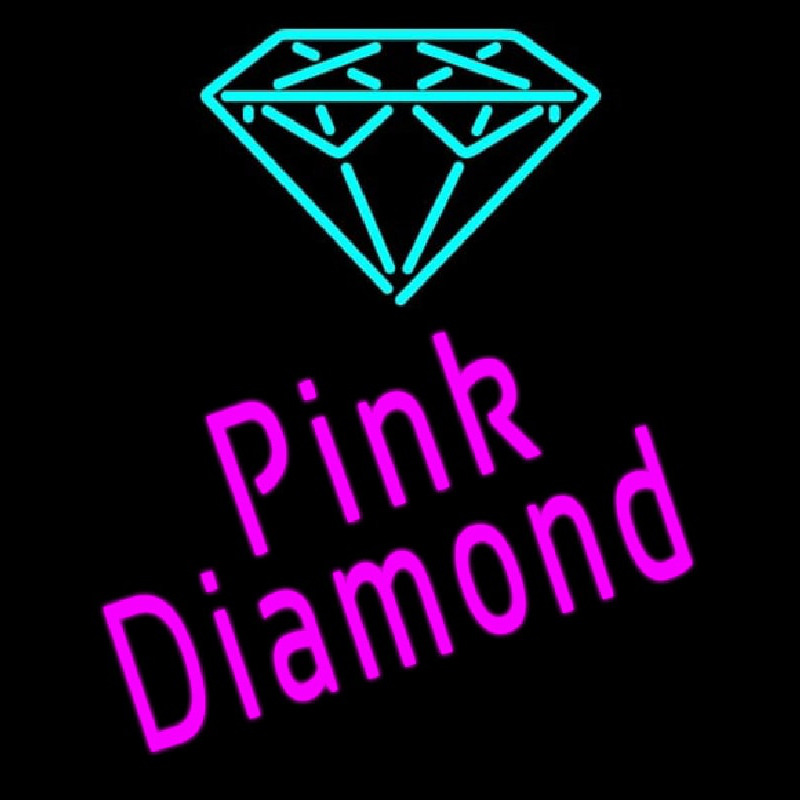 Pink Diamond Neonskylt