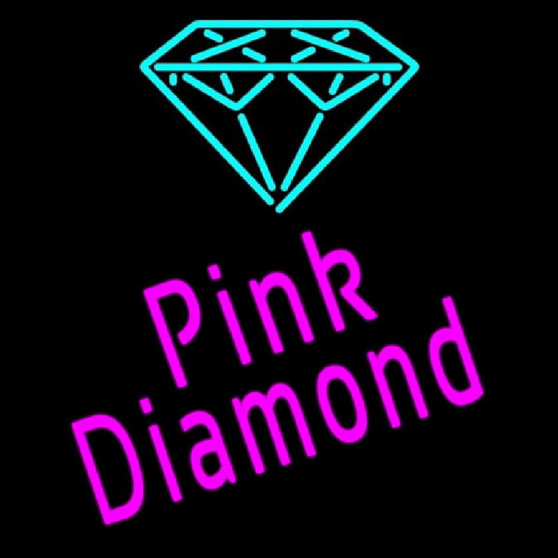 Pink Diamond Neonskylt