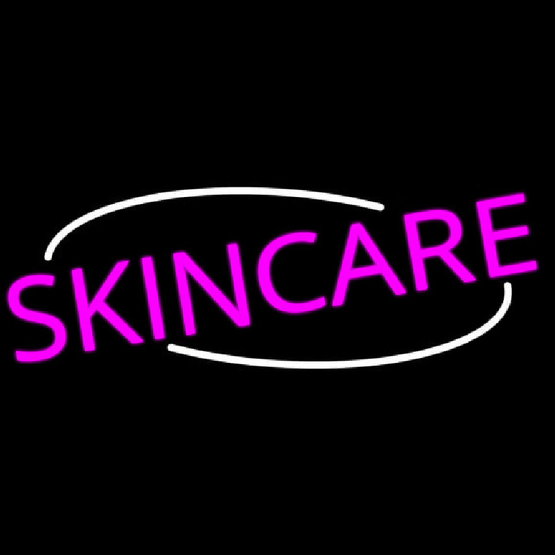 Pink Skin Care Neonskylt