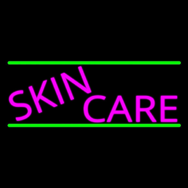 Pink Skin Care Neonskylt