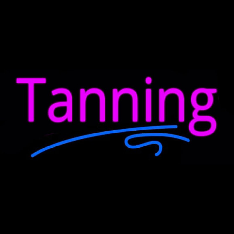 Pink Tanning Neonskylt