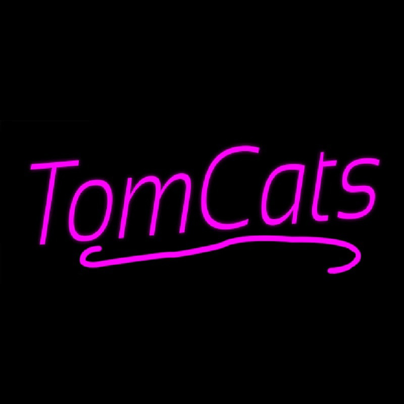 Pink Tom Cats Neonskylt