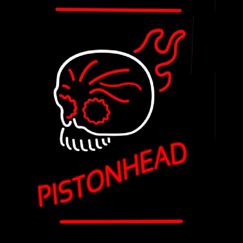 Pistonihead Neonskylt