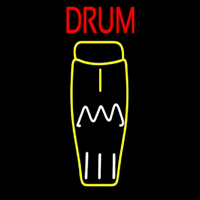 Play Drum 2 Neonskylt