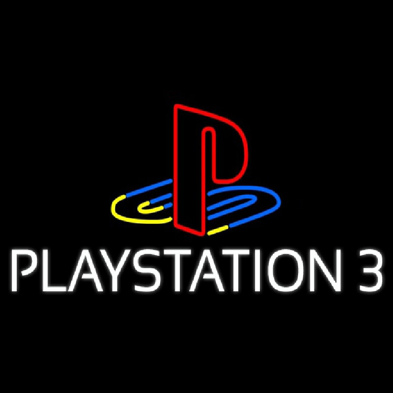 Playstation 3 Neonskylt