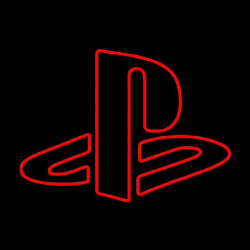 Playstation Logo Neonskylt