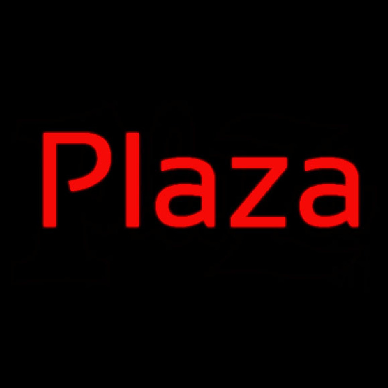 Plaza Neonskylt