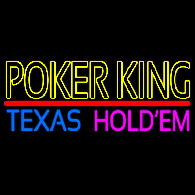 Poker King 2 Neonskylt