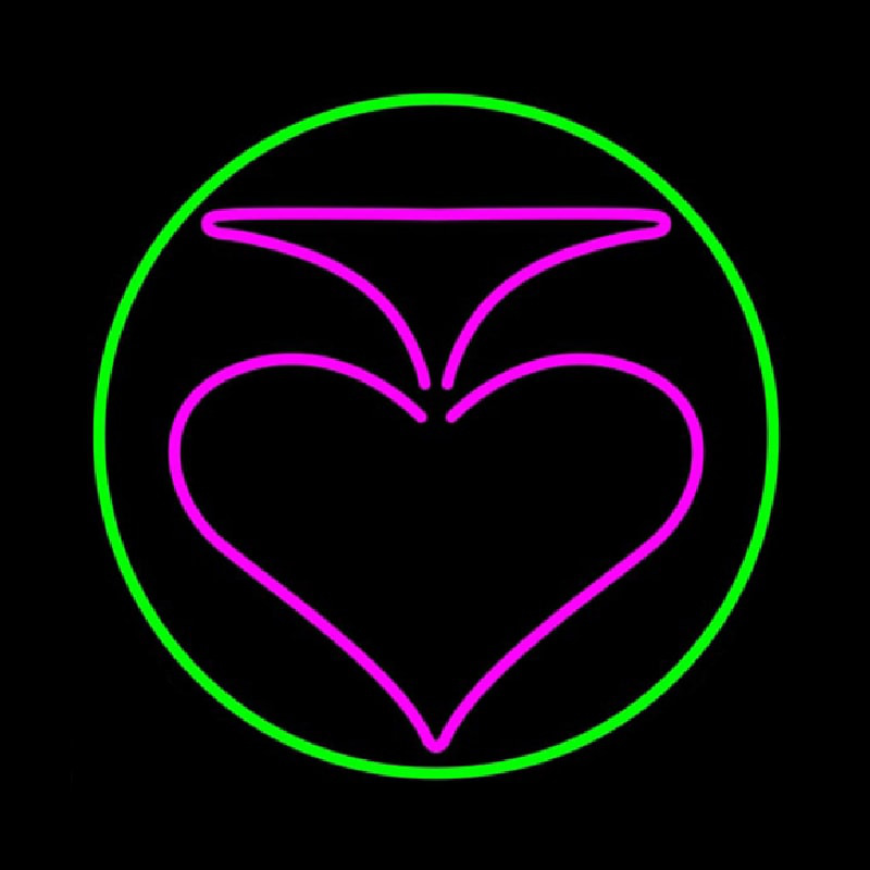 Poker Symbol 1 Neonskylt