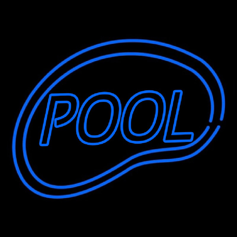 Pool Swimming Neonskylt