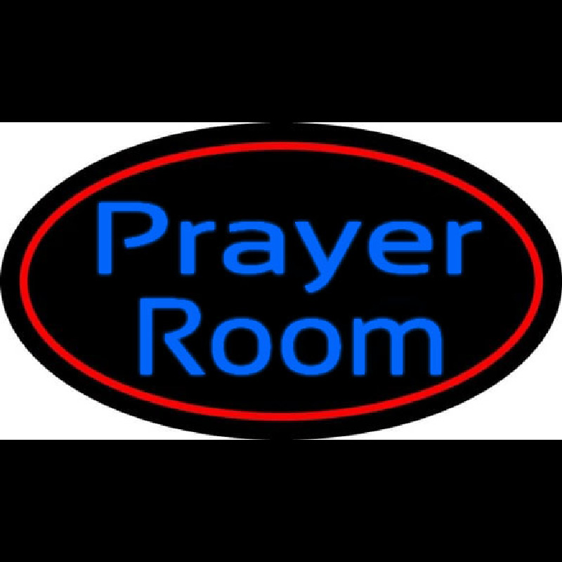 Prayer Room With Border Neonskylt