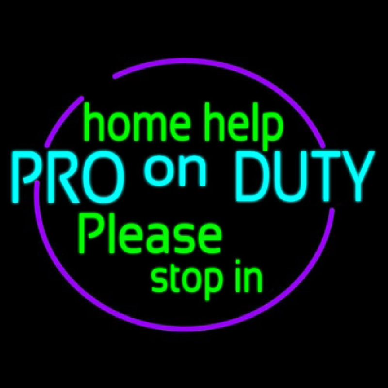 Pro On Duty Neonskylt