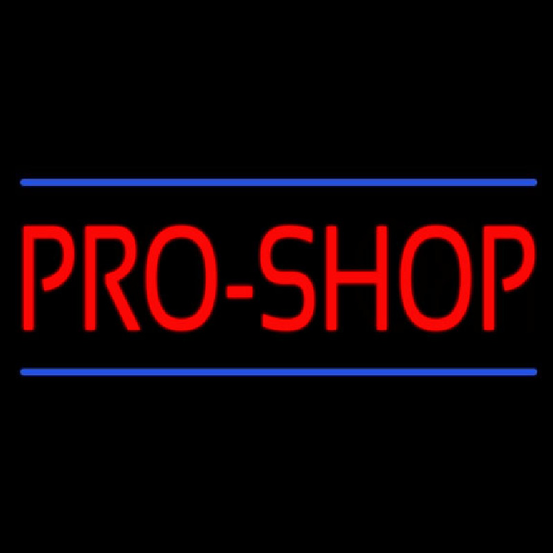 Pro Shop Neonskylt