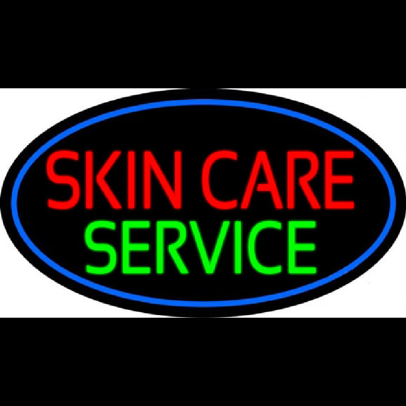 Professional Skin Care Service Neonskylt