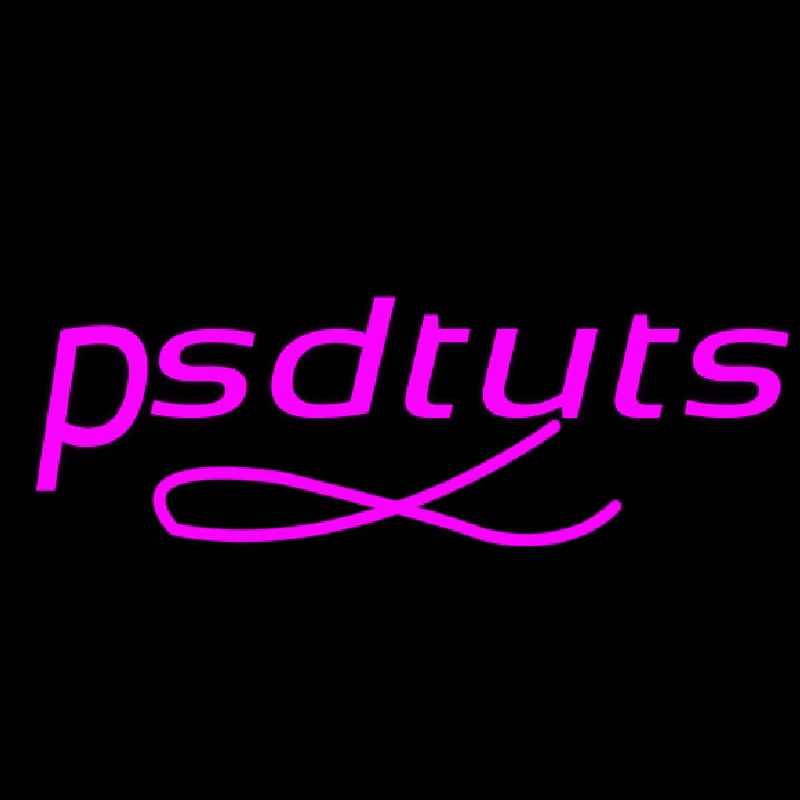 Psdtuts Neonskylt