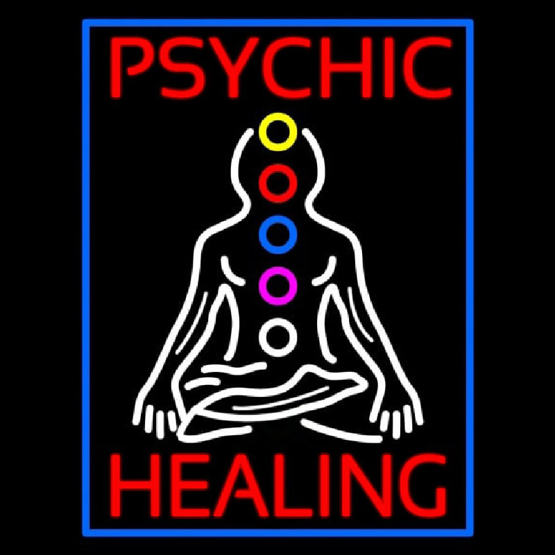 Psychic Health Neonskylt