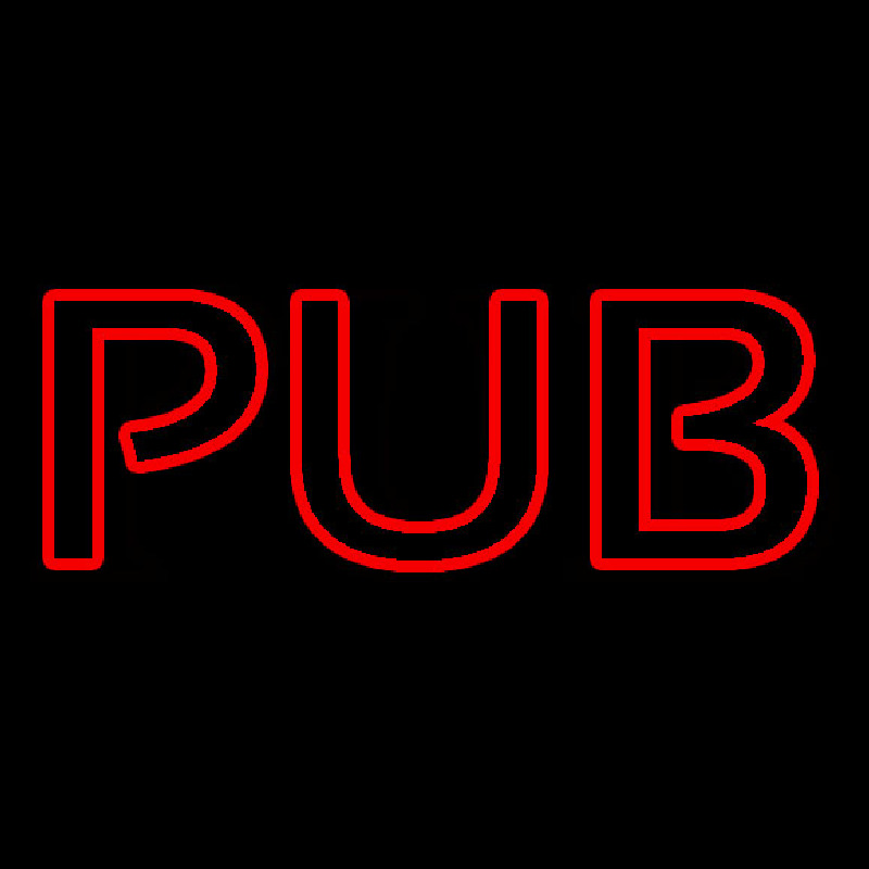Pub Red Neonskylt