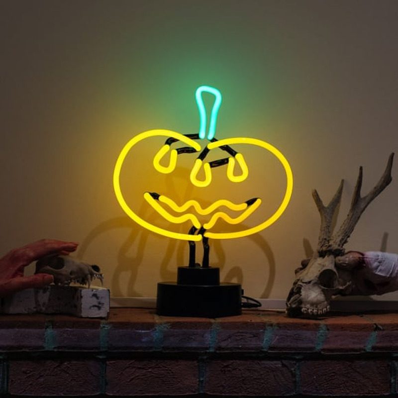 Pumpkin Desktop Neonskylt