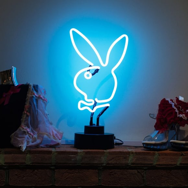 Rabbit Desktop Neonskylt