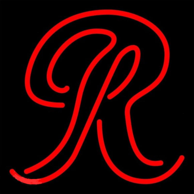 Rainier R Beer Sign Neonskylt