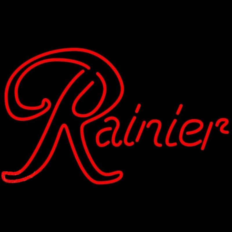 Rainier Red Beer Sign Neonskylt