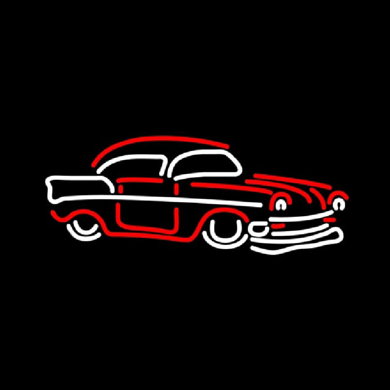 Red Car Neonskylt