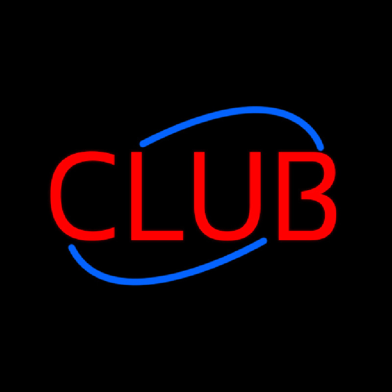 Red Club Neonskylt