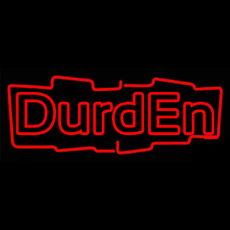 Red Durden Neonskylt
