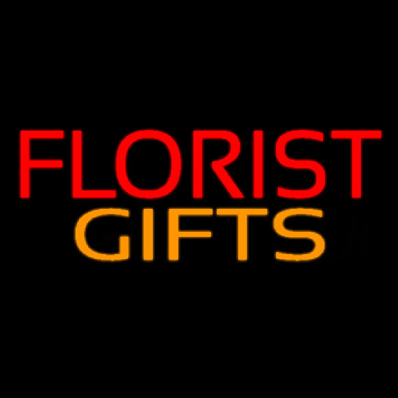 Red Florist Gifts Neonskylt