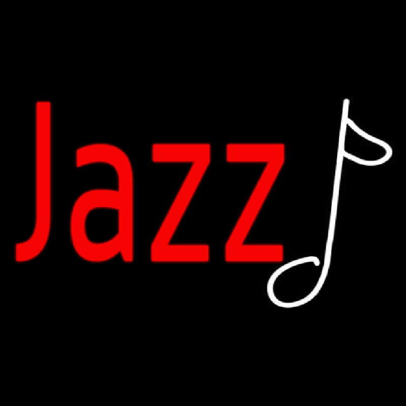 Red Jazz Neonskylt