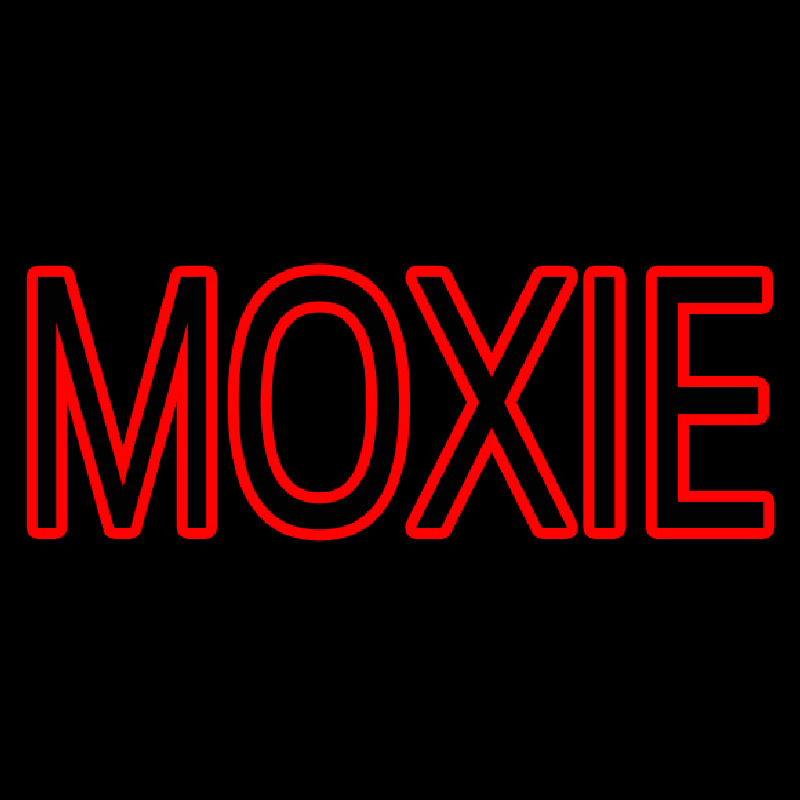 Red Mo ie Neonskylt