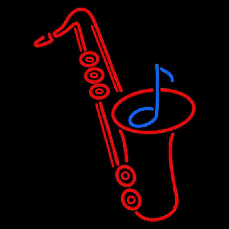 Red Sa ophone Logo 1 Neonskylt