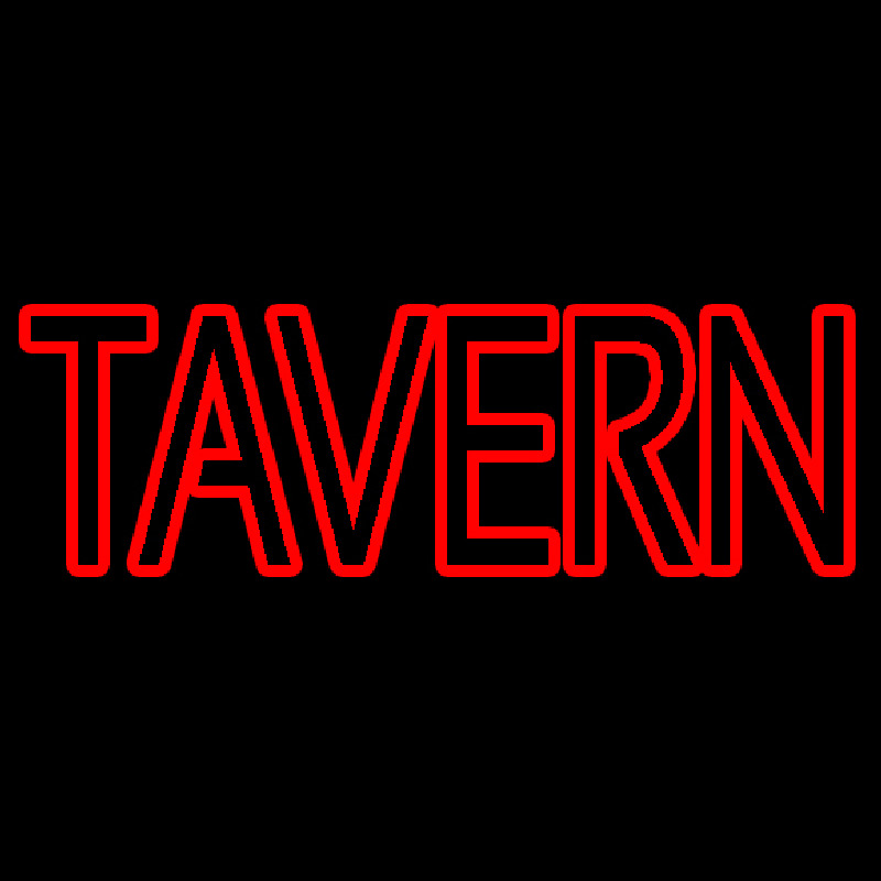 Red Tavern Neonskylt