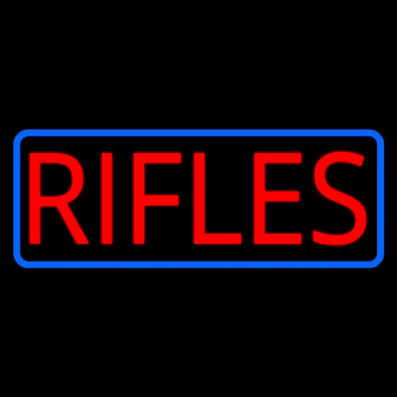 Rifles Neonskylt