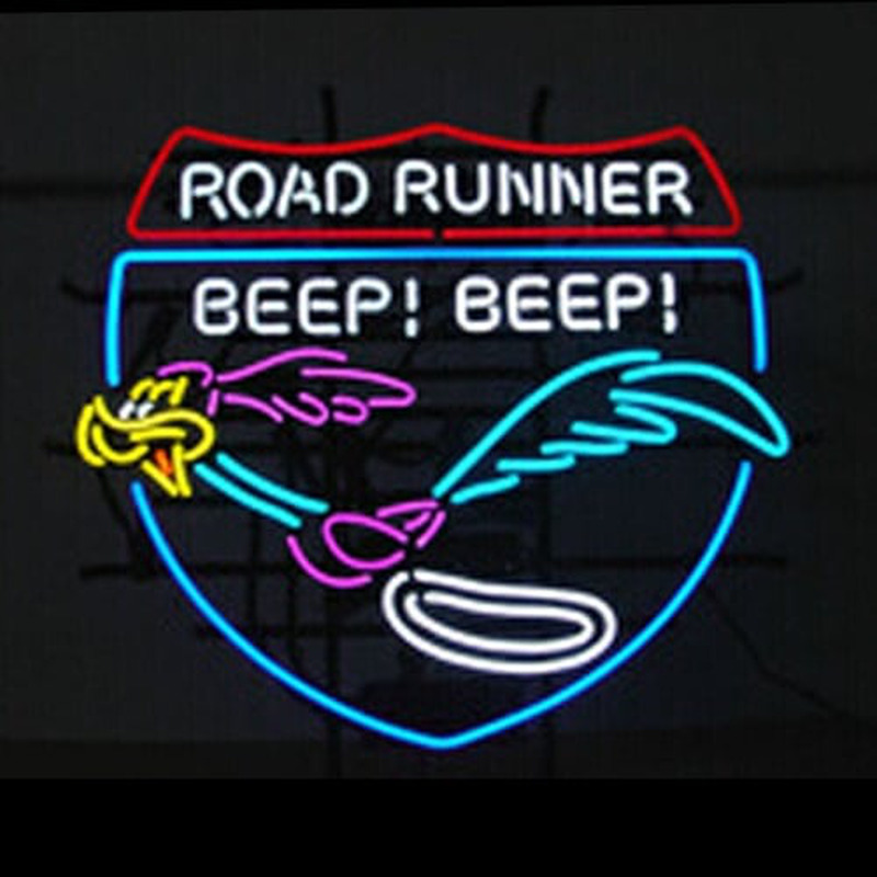 Road Runner Beep! Beep!  Neonskylt